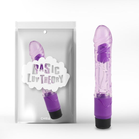 Vibrator Multispeed Transparent Realistic Vibe Purple 9 Vibrator Multispeed Transparent Realistic Vibe Purple 9 - UABDSM