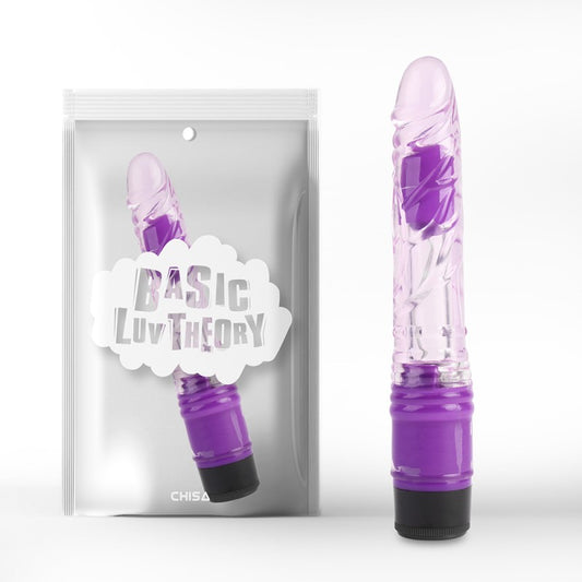 Vibrator Multi-speed Transparent Realistic Vibe Purple 8.8 Vibrator Multi-speed Transparent Realistic Vibe Purple 8.8 - UABDSM