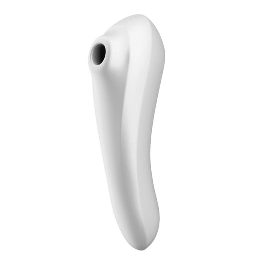 Dual Pleasure Sucking Vibrator - White Dual Pleasure Sucking Vibrator - White - UABDSM