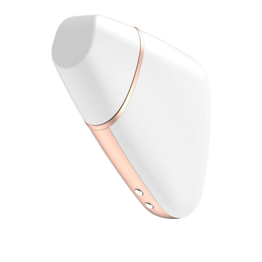 Satisfyer Love Triangle Air Pressure Vibrator - White Satisfyer Love Triangle Air Pressure Vibrator - White - UABDSM