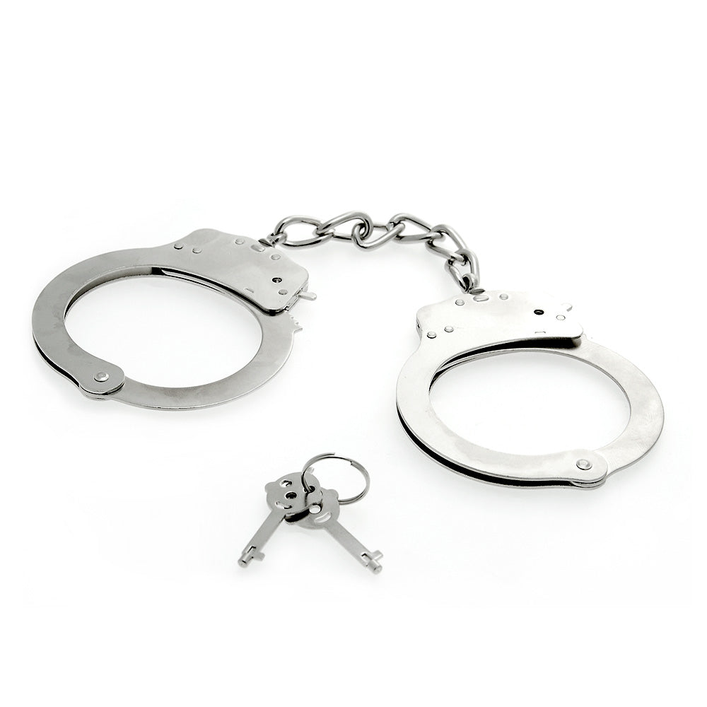Deluxe Metal Handcuffs - UABDSM