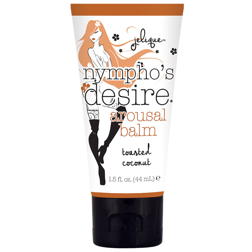 Nymphos Desire Arousal Balm - Toasted Coconut - 1.5 Fl. Oz. / 44 ml - UABDSM