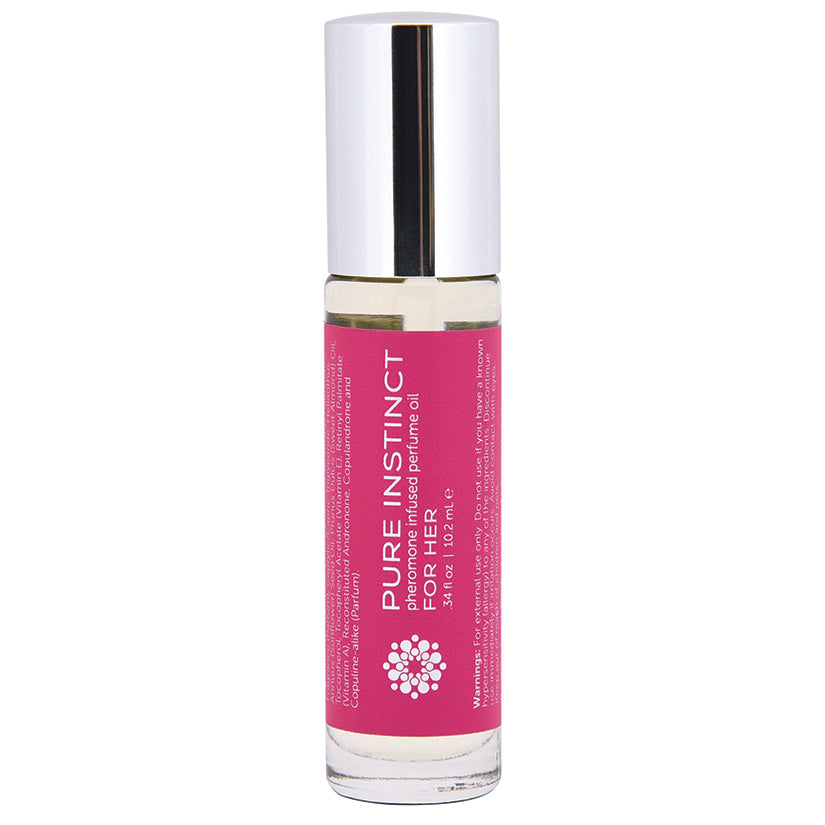 Pure Instinct Pheromone Perfume Oil for Her - Roll on 10.2 ml | 0.34 Fl. Oz - UABDSM
