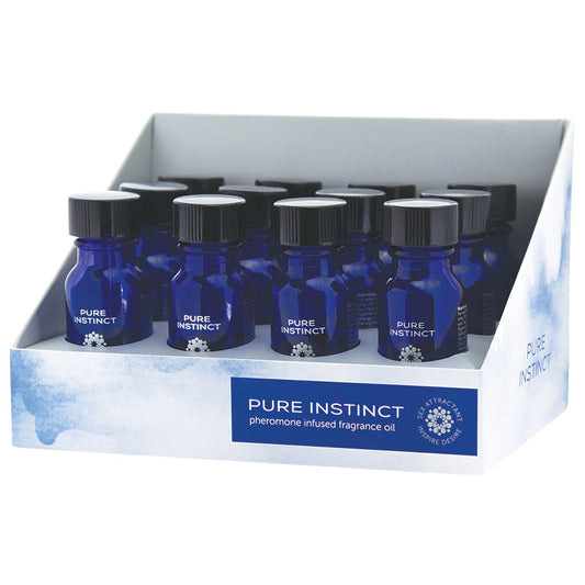 Pure Instinct Pheromone Oil True Blue Display of 12 Pure Instinct Pheromone Oil True Blue Display of 12 - UABDSM