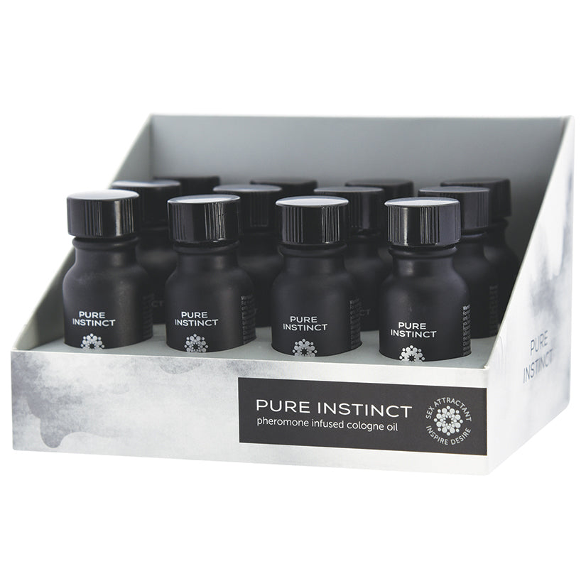 Pure Instinct Pheromone Cologne Oil for Him 12 Pc Display 15 ml - UABDSM