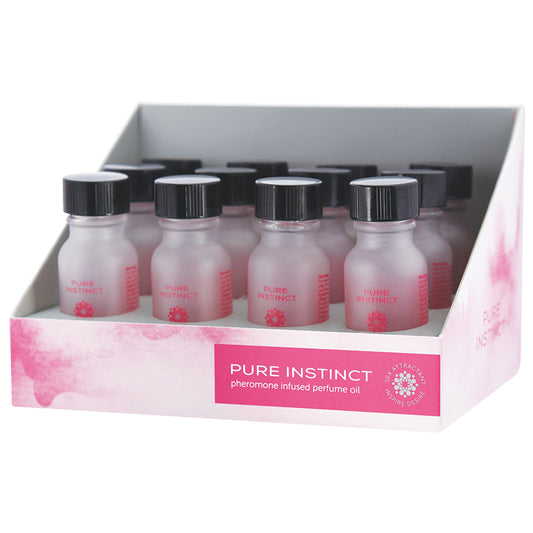 Pure Instinct Pheromone Oil For Her .5oz Display of 12 Pure Instinct Pheromone Oil For Her .5oz Display of 12 - UABDSM