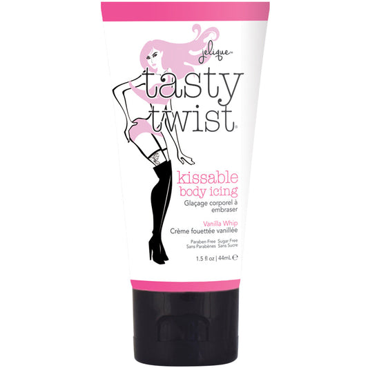 Tasty Twist Kissable Body Icing-Vanilla Whip 1.5oz Tasty Twist Kissable Body Icing-Vanilla Whip 1.5oz - UABDSM
