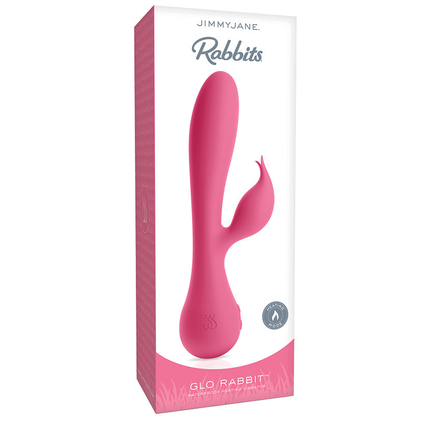 Jimmyjane Glo Rabbit Heating Vibe-Pink - UABDSM