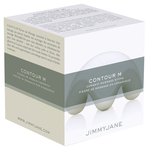 Jimmyjane Contour M Ceramic Massage Stone Jimmyjane Contour M Ceramic Massage Stone - UABDSM
