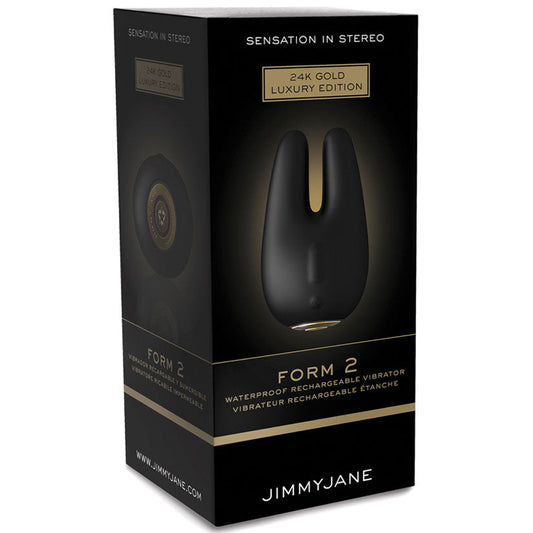 Jimmyjane Form 2 Luxury Edition-Black & Gold Jimmyjane Form 2 Luxury Edition-Black & Gold - UABDSM