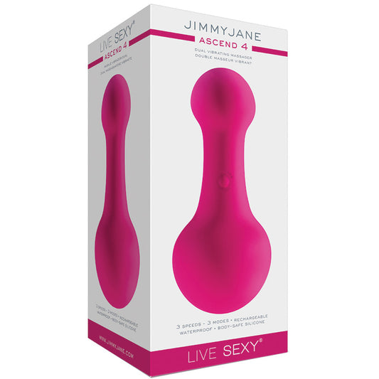 Jimmyjane Live Sexy Ascend 4-Pink Jimmyjane Live Sexy Ascend 4-Pink - UABDSM