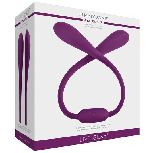 Jimmyjane Live Sexy Ascend 7-Purple Jimmyjane Live Sexy Ascend 7-Purple - UABDSM