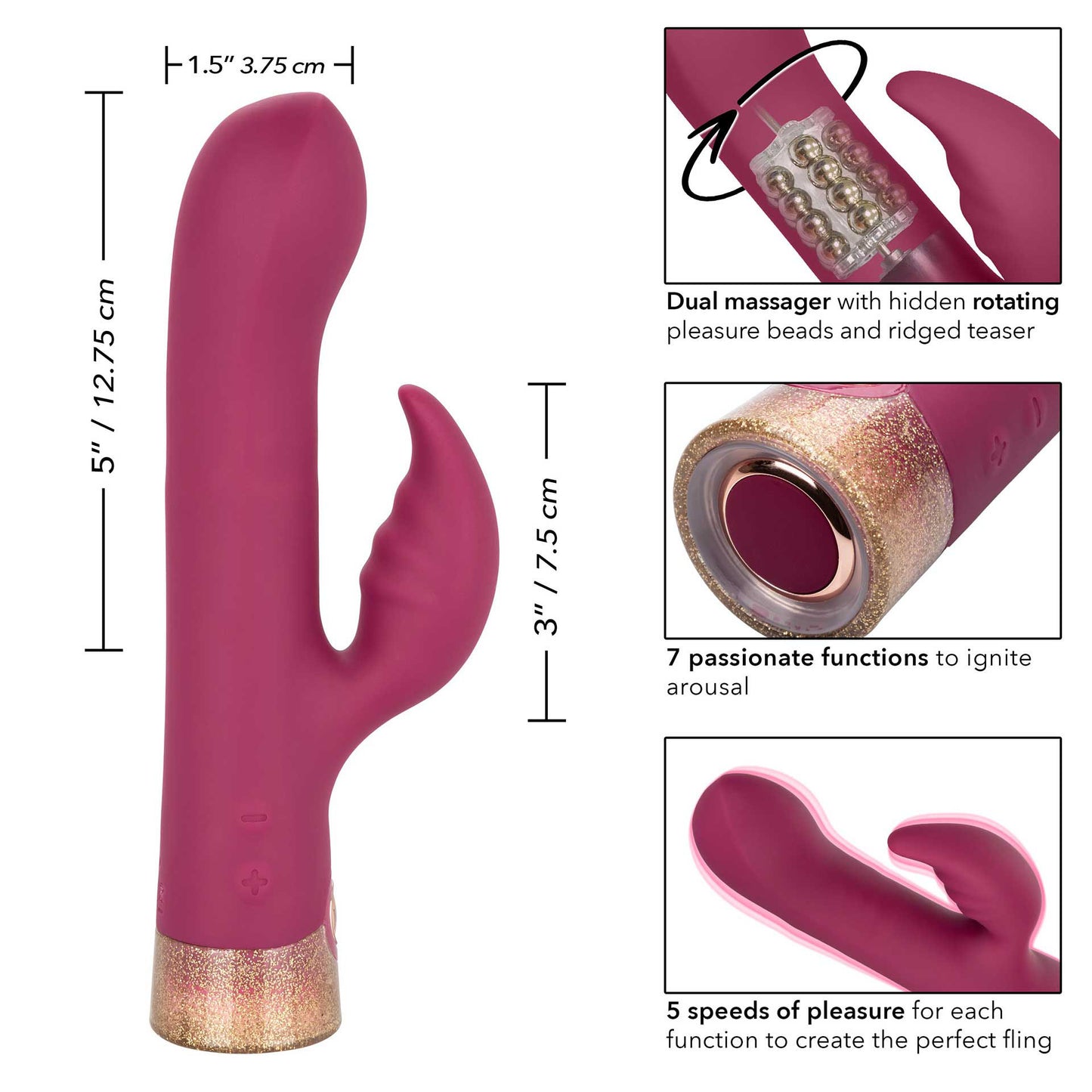Jopen Starstruck Affair Rabbit Vibrator - UABDSM