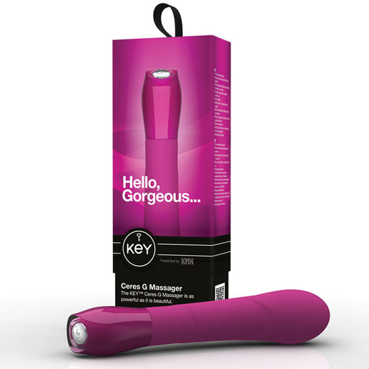 Key Ceres - G-Spot Massager - Raspberry Pink Key Ceres - G-Spot Massager - Raspberry Pink - UABDSM
