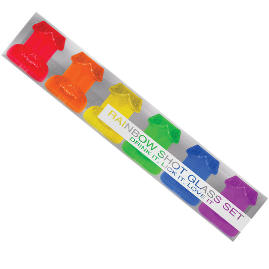 Rainbow Shot Glass Set Rainbow Shot Glass Set - UABDSM