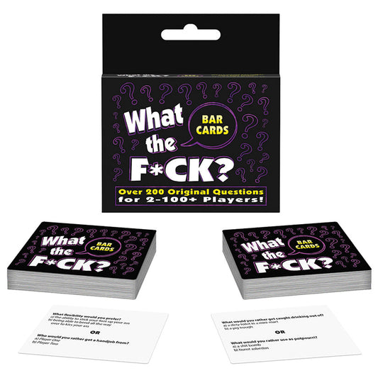 What the F*ck Bar Cards What the F*ck Bar Cards - UABDSM