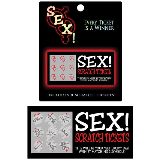 Sex! Scratch Tickets Sex! Scratch Tickets - UABDSM
