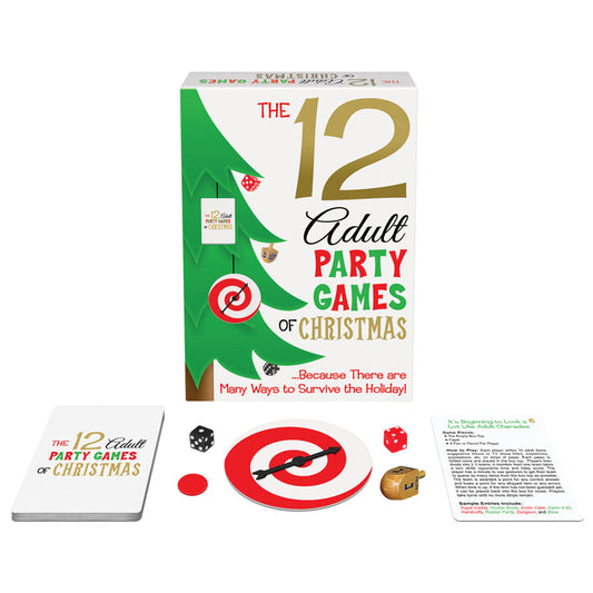 The 12 Adult Party Games of Christmas Card Game The 12 Adult Party Games of Christmas Card Game - UABDSM