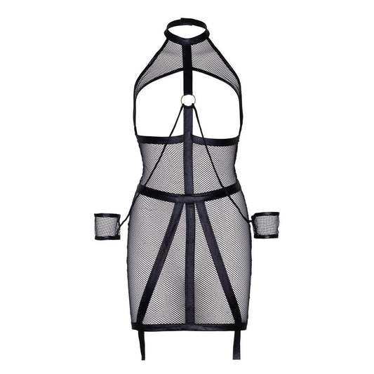 Leg Avenue KINK Wet Look Fishnet Open Bondage Dress Leg Avenue KINK Wet Look Fishnet Open Bondage Dress - UABDSM