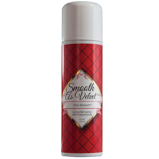 Smooth As Velvet Spray Talc-Pear Blossom 4oz Smooth As Velvet Spray Talc-Pear Blossom 4oz - UABDSM