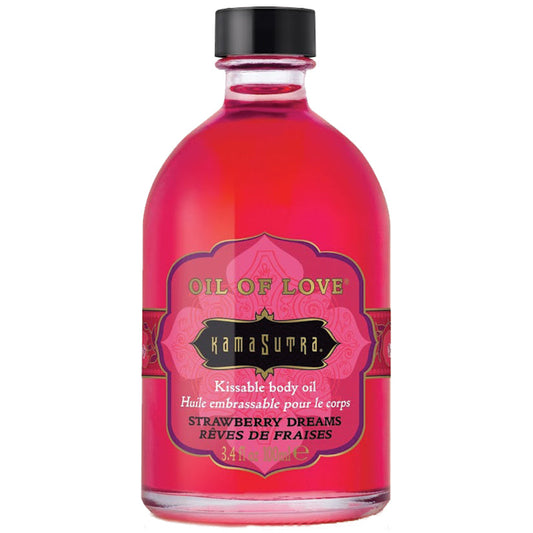 Kama Sutra Oil of Love-Strawberry Dreams 3.4oz Kama Sutra Oil of Love-Strawberry Dreams 3.4oz - UABDSM