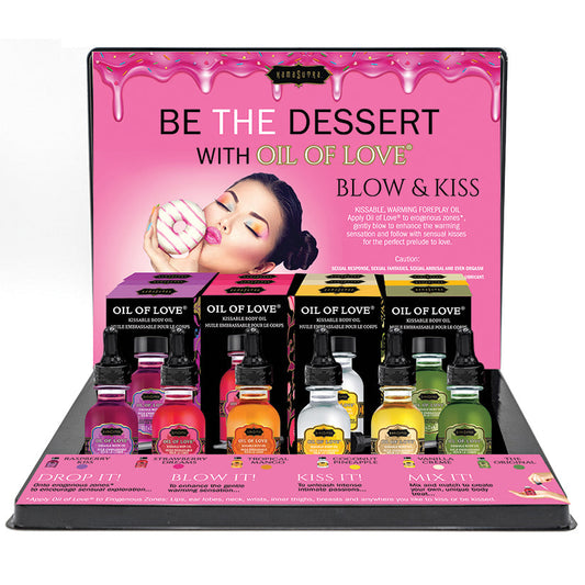 Kama Sutra Oil Of Love Display of 12 (6 Testers Included) Kama Sutra Oil Of Love Display of 12 (6 Testers Included) - UABDSM
