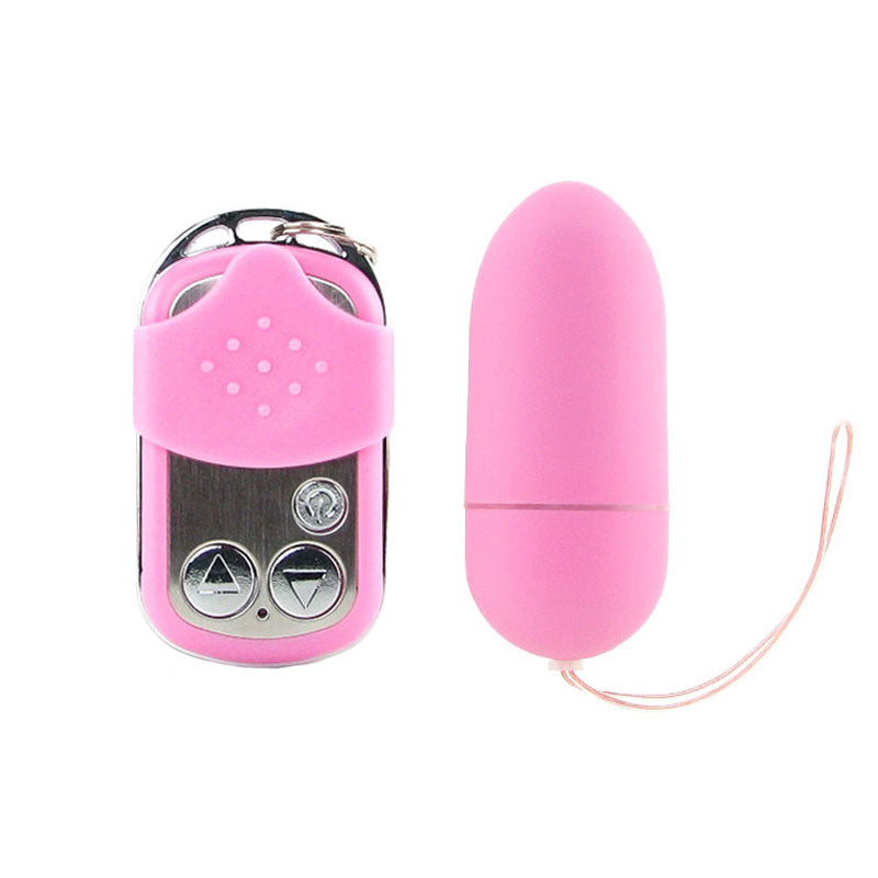10 Function Remote Control Vibrating Pink Egg - UABDSM