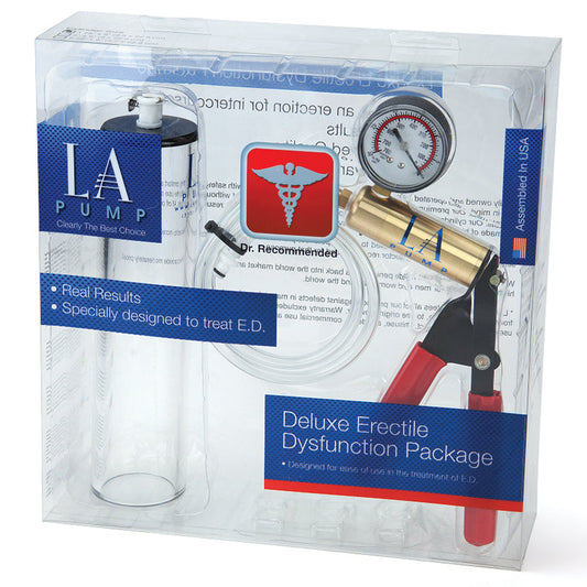 L.A. Pump Deluxe Erectile Dysfunction Package 1.75 x 9 L.A. Pump Deluxe Erectile Dysfunction Package 1.75 x 9 - UABDSM