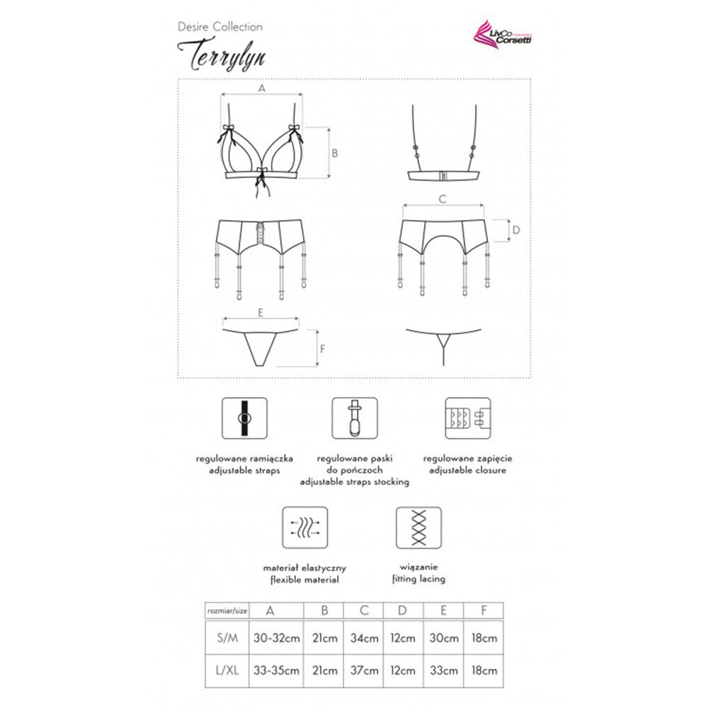 Corsetti Terrylyn Bra Set - UABDSM