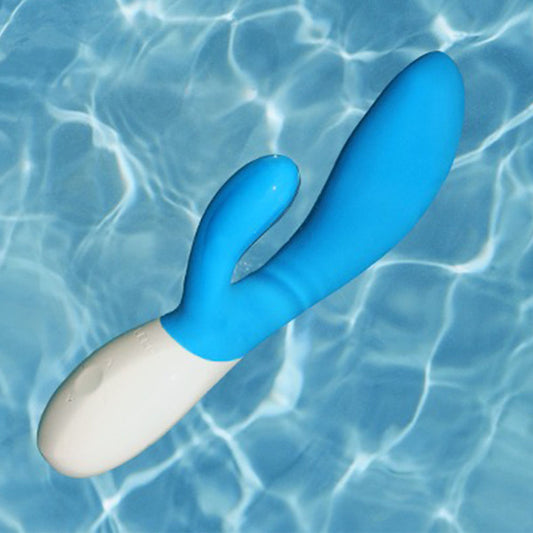 Lelo Ina Wave Ocean Blue Vibrator - UABDSM