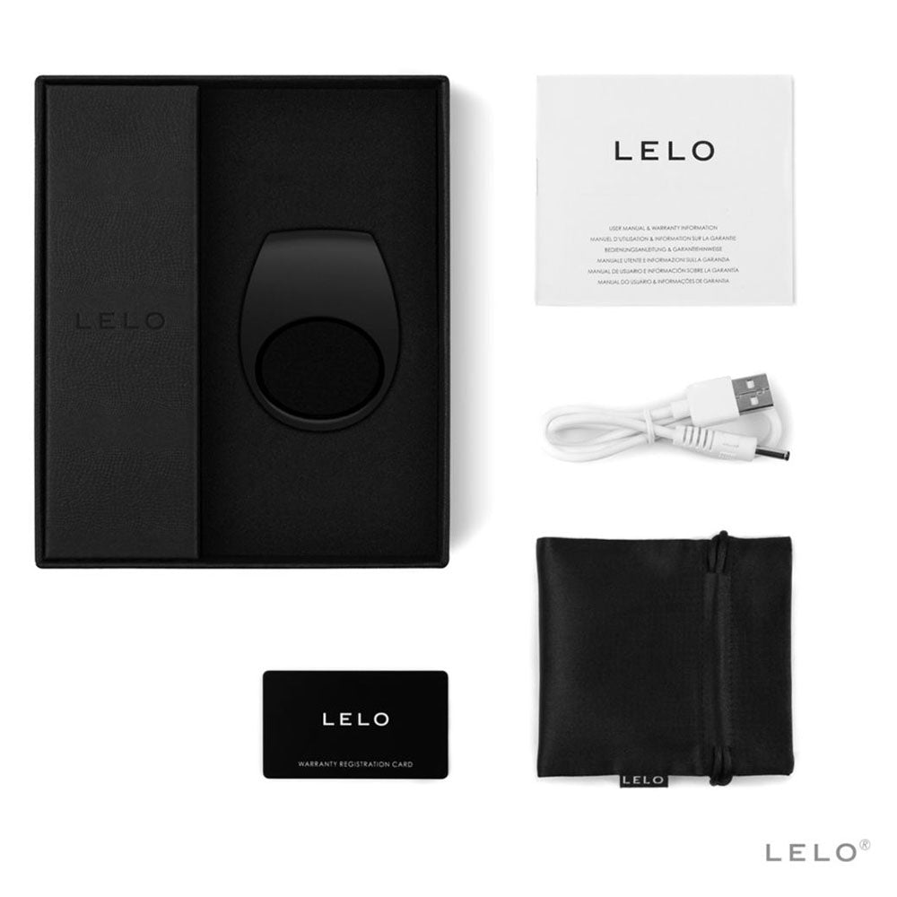 Lelo Tor 2 Black Couples Ring - UABDSM