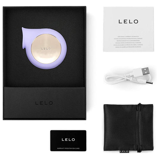 Lelo Sila Lilac Sonic Wave Clitoral Massager - UABDSM