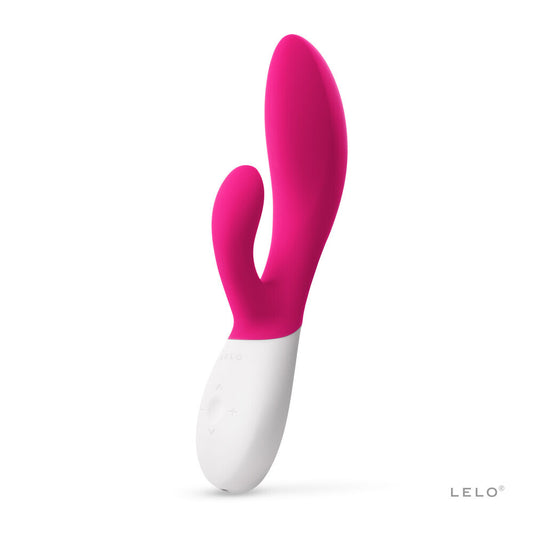 Lelo Ina Wave 2 Luxury Rechargeable Vibe Cerise Lelo Ina Wave 2 Luxury Rechargeable Vibe Cerise - UABDSM