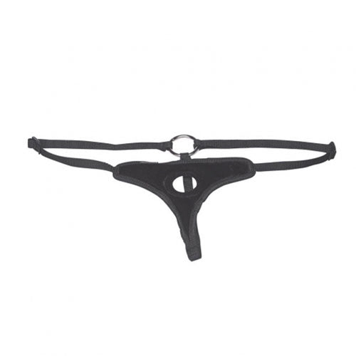Lux Fetish Velvet Bikini Strap On Harness - UABDSM