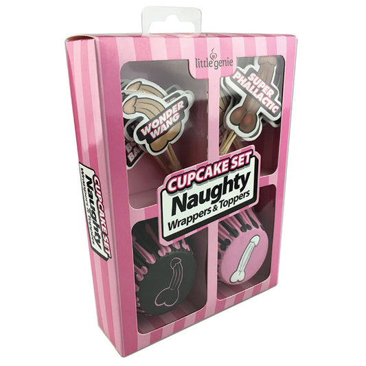Cupcake Set - Naughty Wrappers & Toppers Cupcake Set - Naughty Wrappers & Toppers - UABDSM