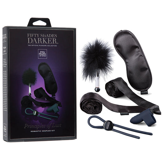 Fifty Shades Darker Principles of Lust Romantic Couples Kit - Black Fifty Shades Darker Principles of Lust Romantic Couples Kit - Black - UABDSM