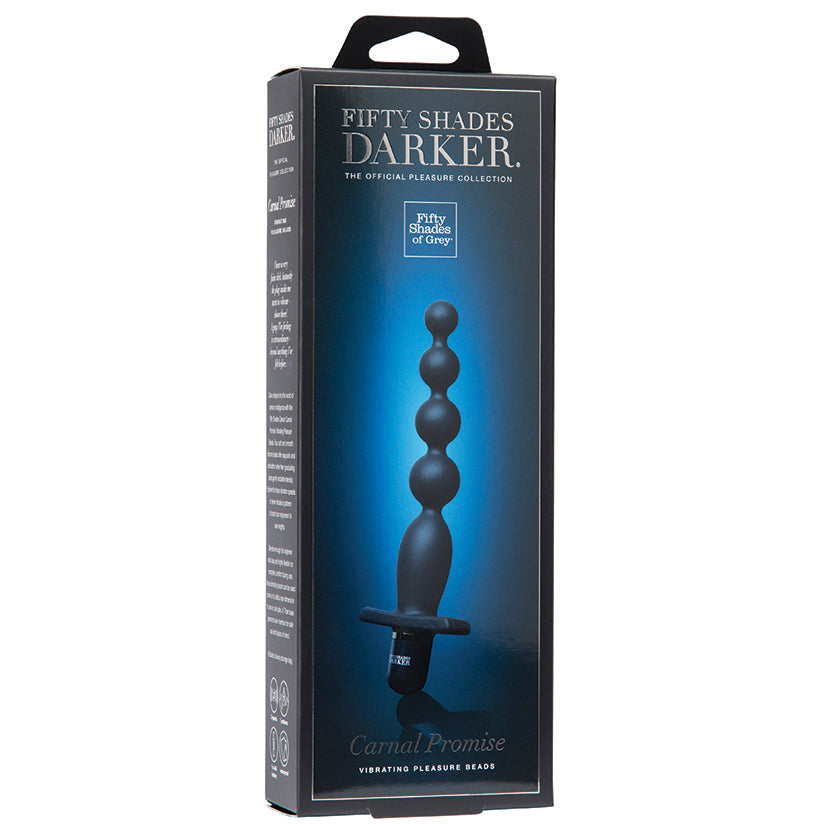 Fifty Shades Darker Carnal Promise Vibrating Anal Beads - UABDSM