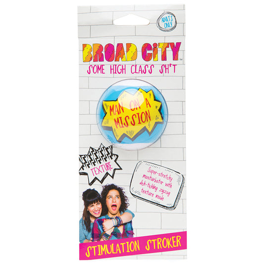 Broad City Man on a Mission Masturbation Egg - Clear Broad City Man on a Mission Masturbation Egg - Clear - UABDSM