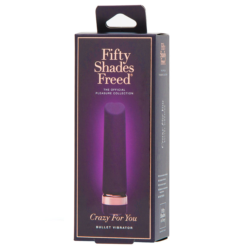 Fifty Shades Freed Crazy for You Rechargeable Bullet Vibrator - UABDSM