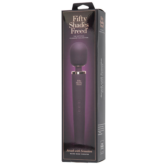 Fifty Shades Freed Awash With Sensation Mains Wand Vibrator Fifty Shades Freed Awash With Sensation Mains Wand Vibrator - UABDSM