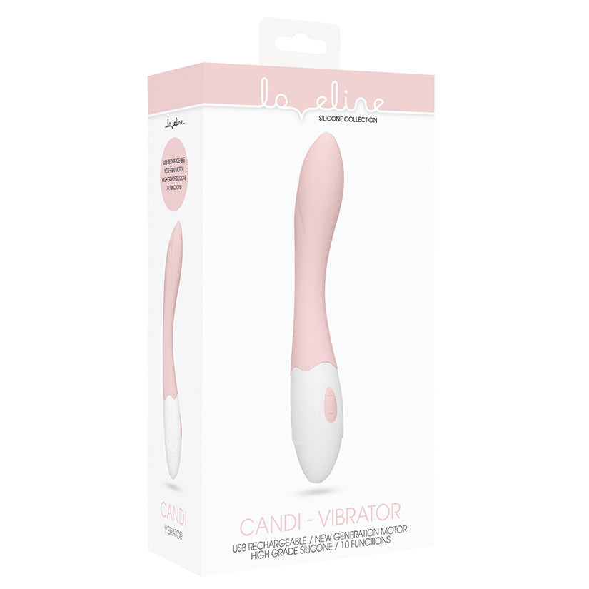 Loveline Rechargeable Candi Vibe-Pink 7.75 - UABDSM