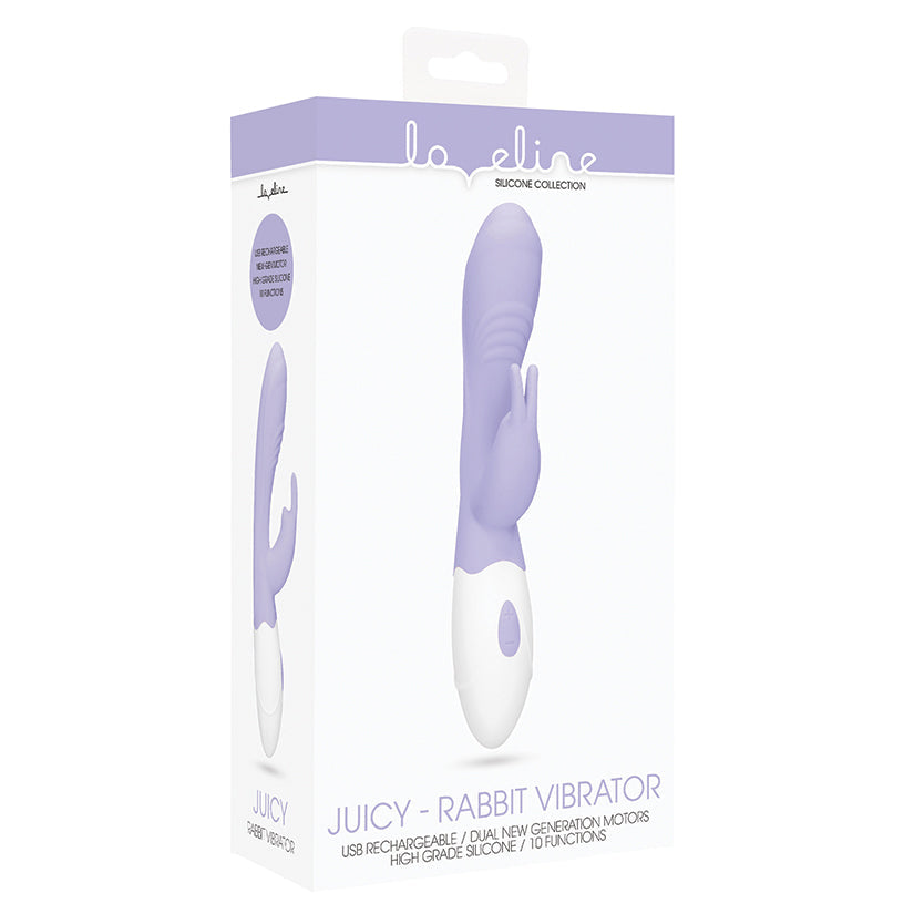 Loveline Juicy Rabbit Vibe-Purple 7.5 - UABDSM