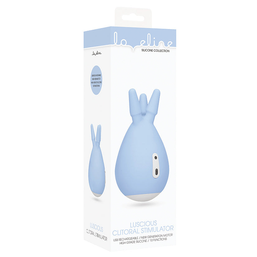 Loveline Luscious Clitoral Stimulator-Blue - UABDSM