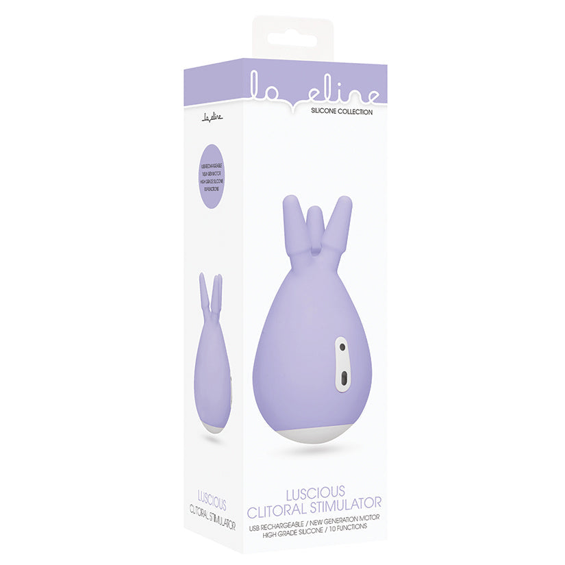 Loveline Luscious Clitoral Stimulator-Purple - UABDSM