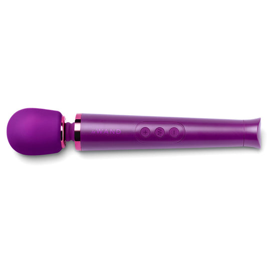 Le Wand Petite Rechargeable Vibrating Massager Dark Cherry Le Wand Petite Rechargeable Vibrating Massager Dark Cherry - UABDSM