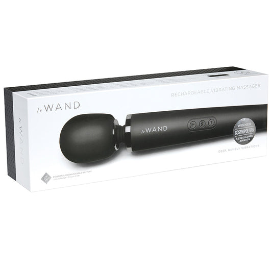 Le Wand Rechargeable Vibrating Massager-Black Le Wand Rechargeable Vibrating Massager-Black - UABDSM