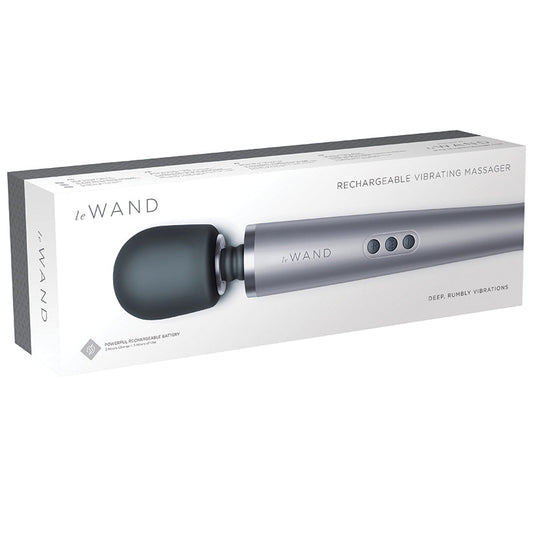 Le Wand Rechargeable Vibrating Massager-Grey Le Wand Rechargeable Vibrating Massager-Grey - UABDSM
