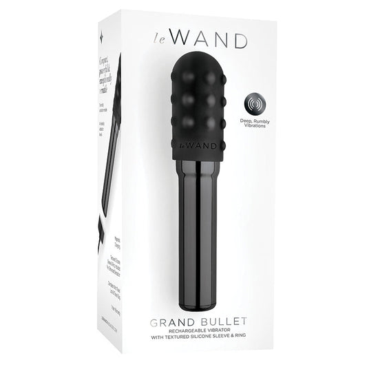 Le Wand Chrome Grand Bullet-Black Le Wand Chrome Grand Bullet-Black - UABDSM
