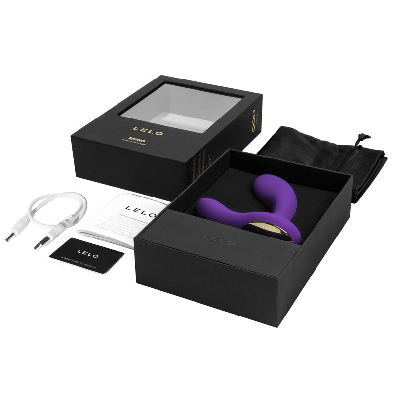 Lelo Bruno Luxury Prostate Massager Purple - UABDSM