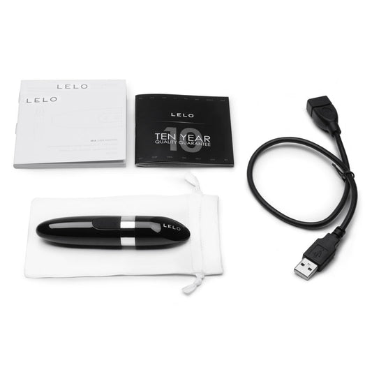 Lelo Mia Version 2 Black USB Luxury Rechargeable Vibrator - UABDSM